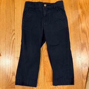 Tommy Hilfiger Toddler Boys Navy Straight-Leg Chinos Sz 2T
